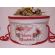 Cutie rotunda botez personalizata ingeras traditional