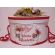 Cutie rotunda botez personalizata ingeras traditional