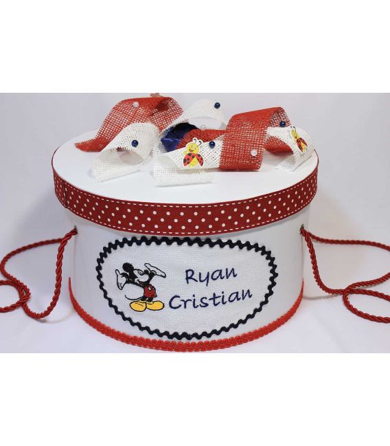 Cutie rotunda pentru trusou Mickey Mouse