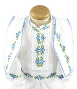 Trusouri botez traditionale - Trusou botez traditional băieți complet Viorel