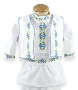 Trusouri botez traditionale - Trusou botez traditional băieți complet Viorel