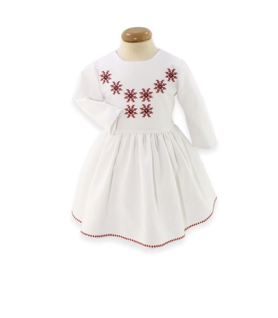 Trusouri botez traditionale - Trusou botez complet iarna model traditional Isabelle