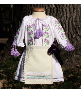 Costum popular botez Violeta